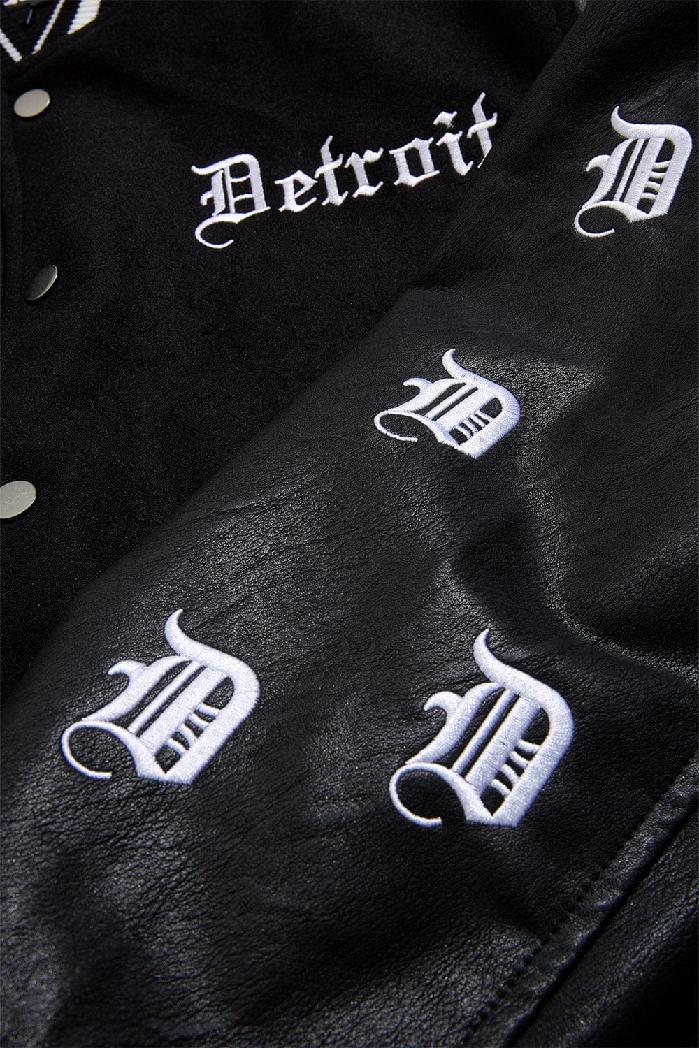 313 Varsity Jacket (Black) - Image 8