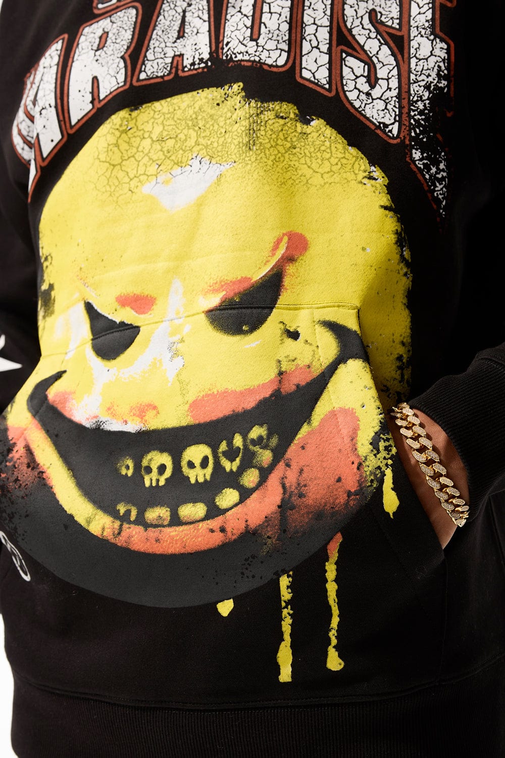 Bad Intentions Pullover Hoodie (Black) - Image 4