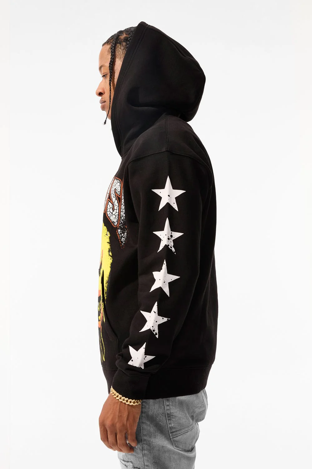 Bad Intentions Pullover Hoodie (Black) - Image 5