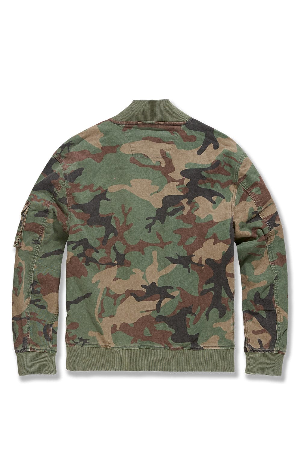 Camo Mercenary Bomber Jacket (Vintage Camo) - Image 6