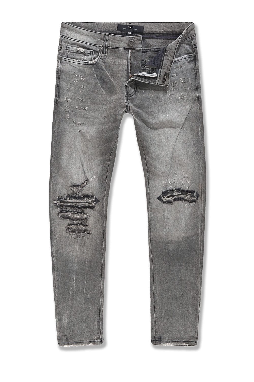 Straight Fit - Attitude Denim (Monochrome) - Collins Collection - Image 8