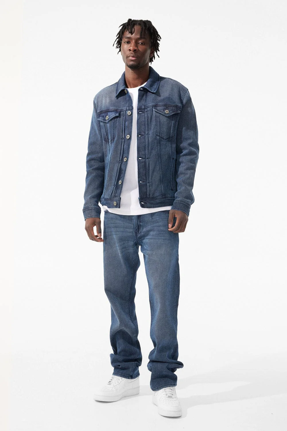Straight Fit - Cavalry Denim (Imperial Blue) - Collins Collection - Image 3