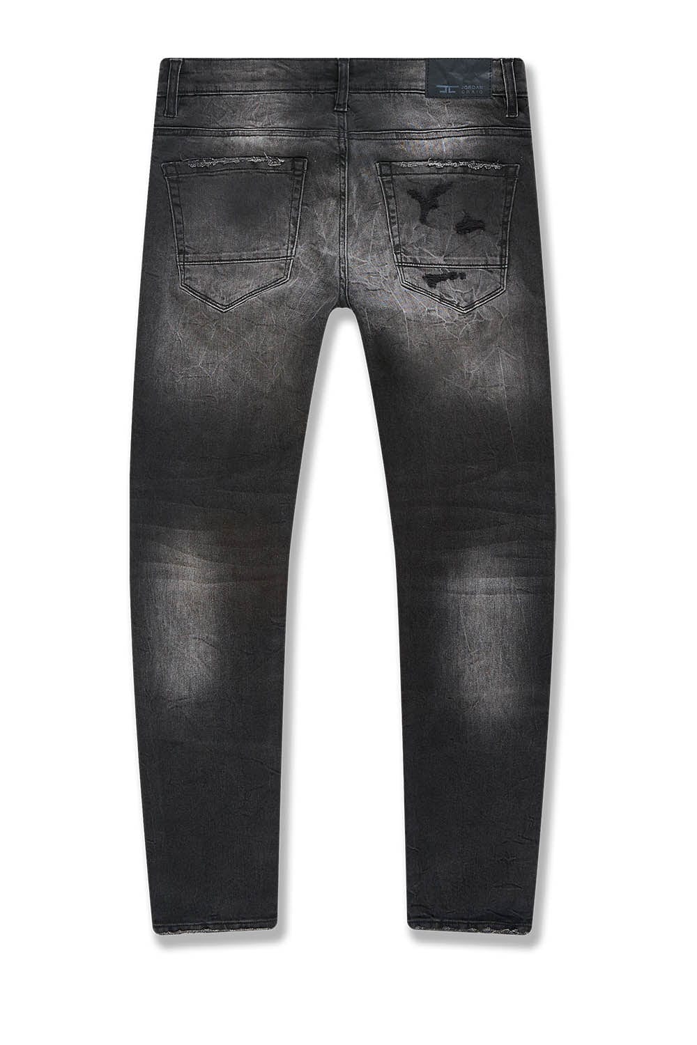Straight Fit - Elmhurst Denim (Black Shadow) - Collins Collection - Image 3