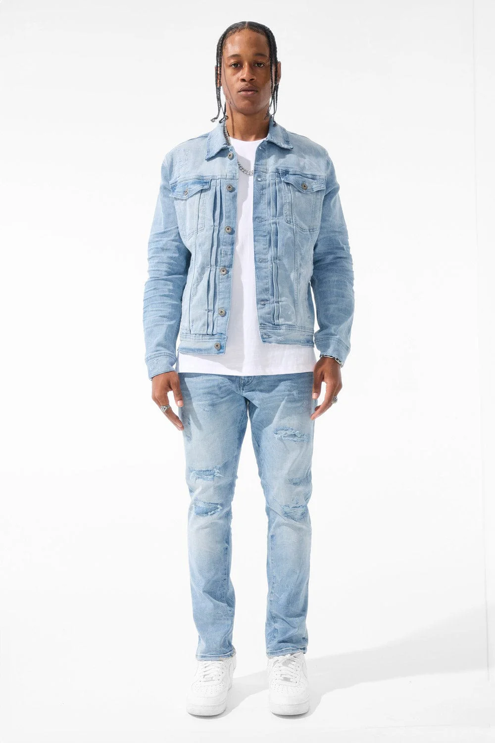 Straight Fit - Meadowlands Denim (Azure) - Collins Collection - Image 11