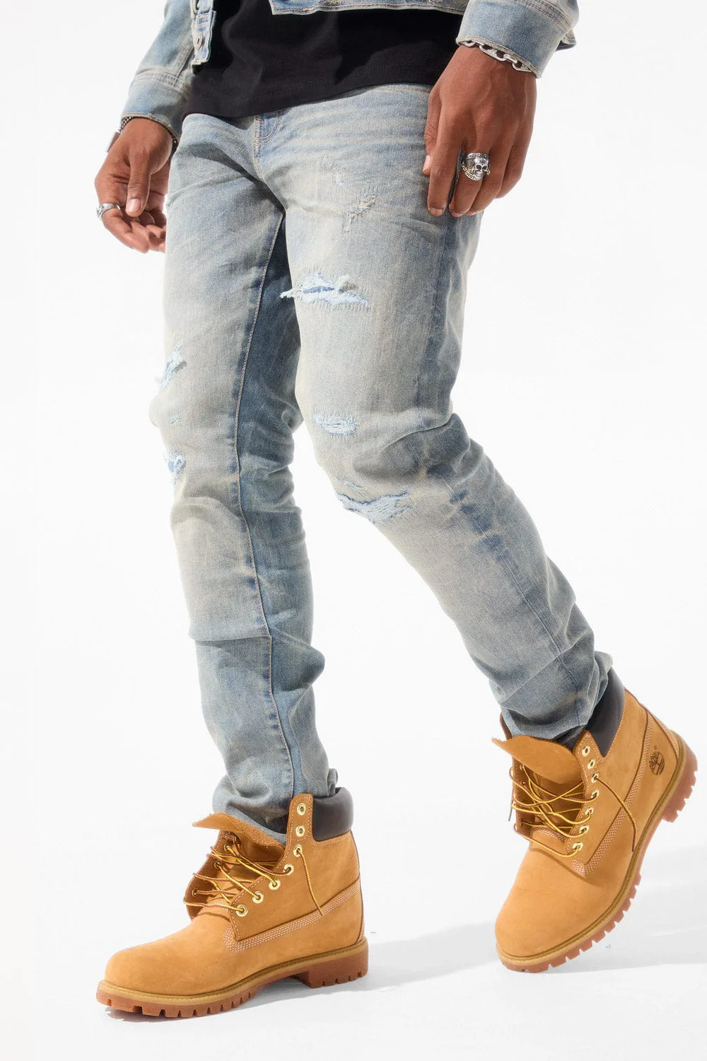 Straight Fit - Meadowlands Denim (Azure) - Collins Collection - Image 13