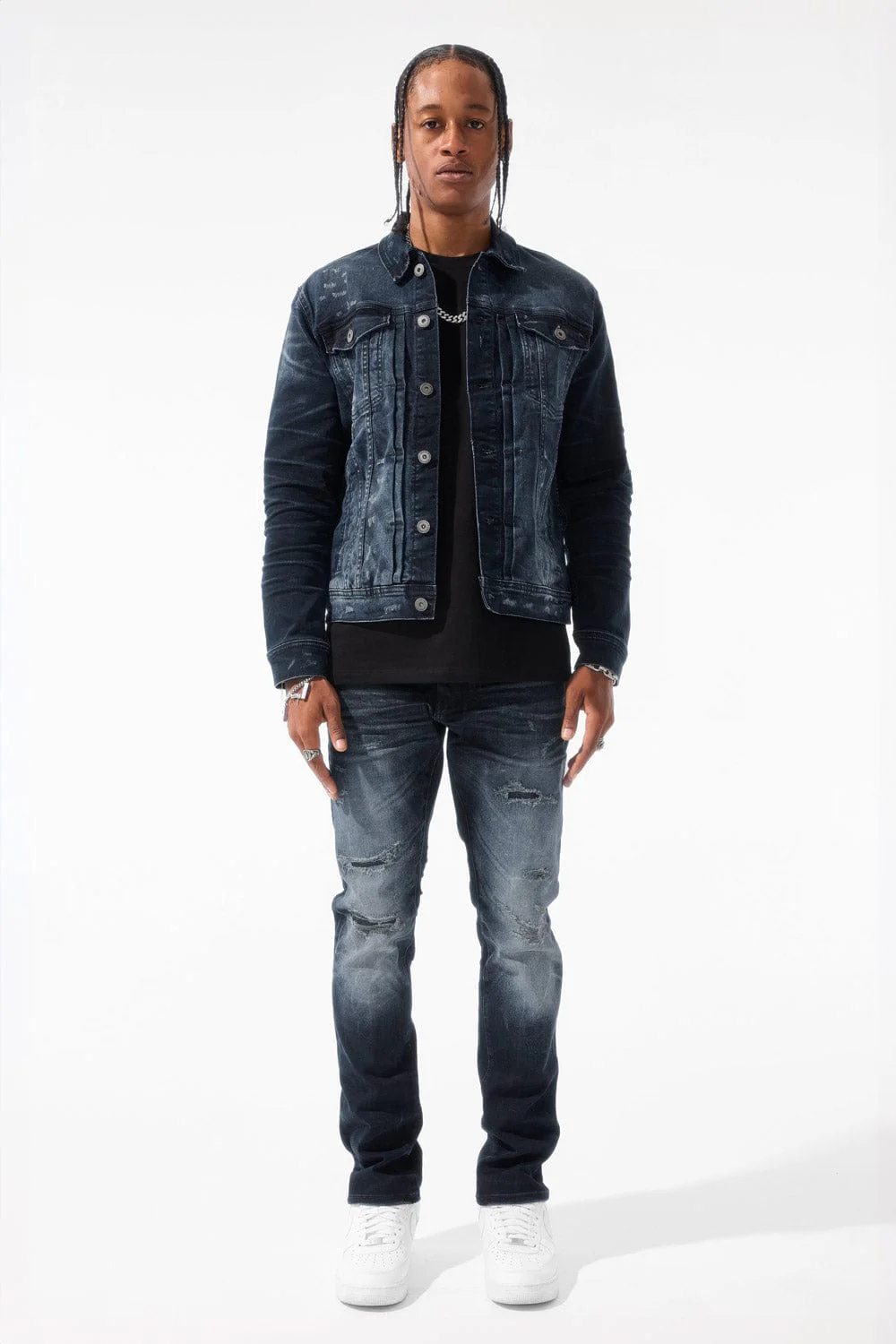 Straight Fit - Meadowlands Denim (Azure) - Collins Collection - Image 3