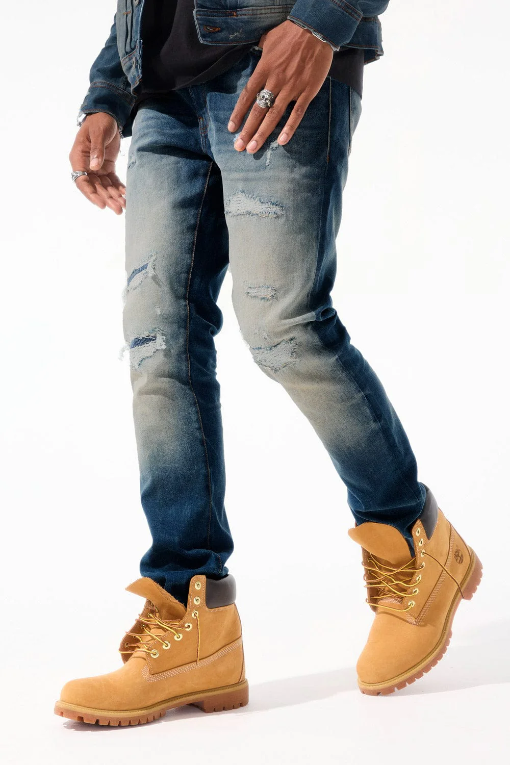 Straight Fit - Meadowlands Denim (Azure) - Collins Collection - Image 5