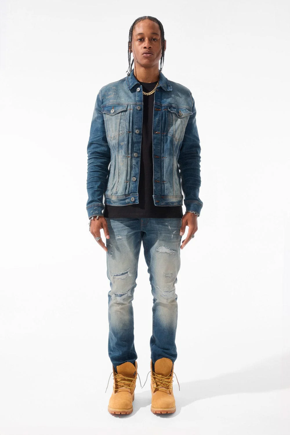 Straight Fit - Meadowlands Denim (Azure) - Collins Collection - Image 7