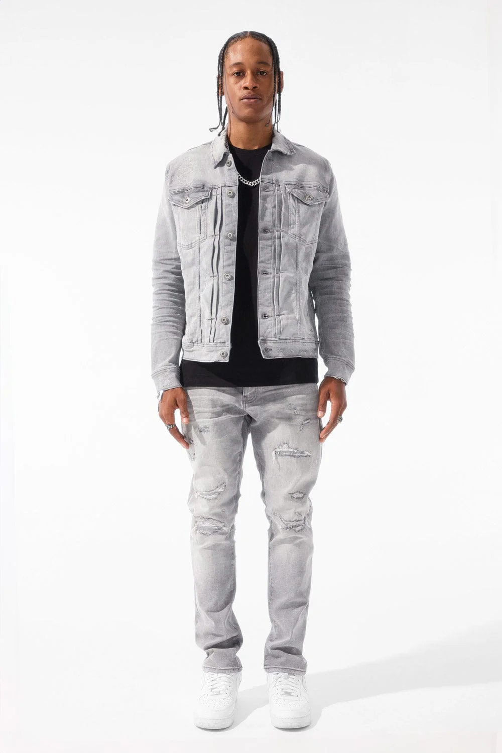 Straight Fit - Meadowlands Denim (Monochrome) - Collins Collection - Image 7