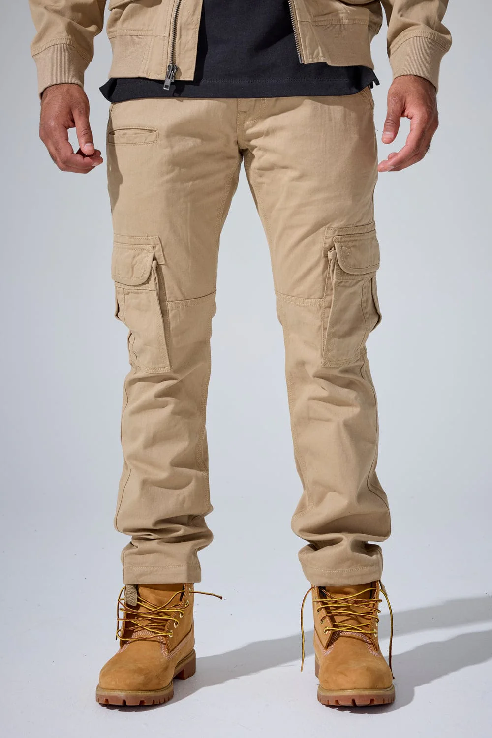 Xavier - OG Cargo Pants (Khaki) - Image 3