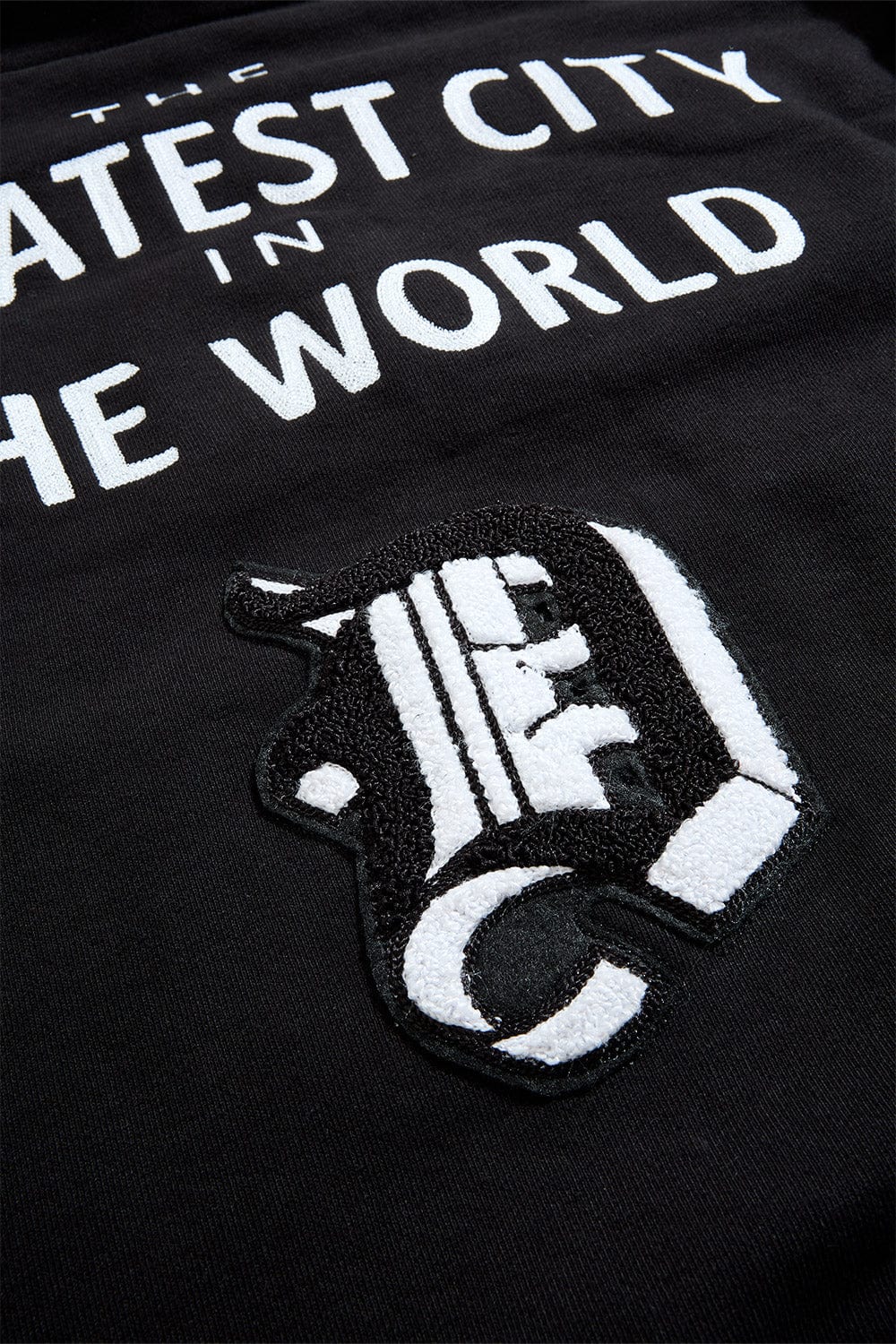 D-Town Pullover Hoodie (Black) - Image 9