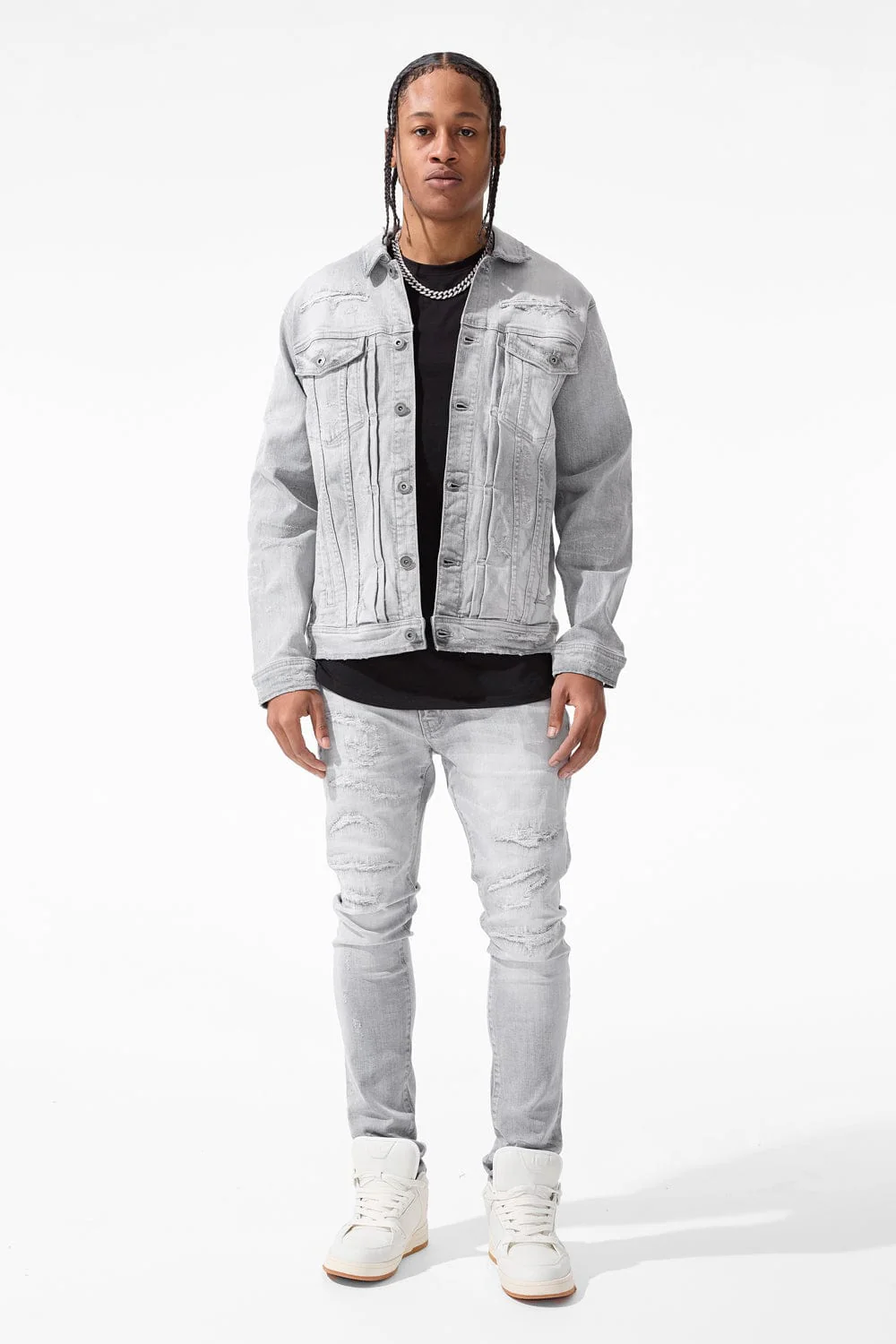 Hudson Denim Trucker Jacket - Image 15