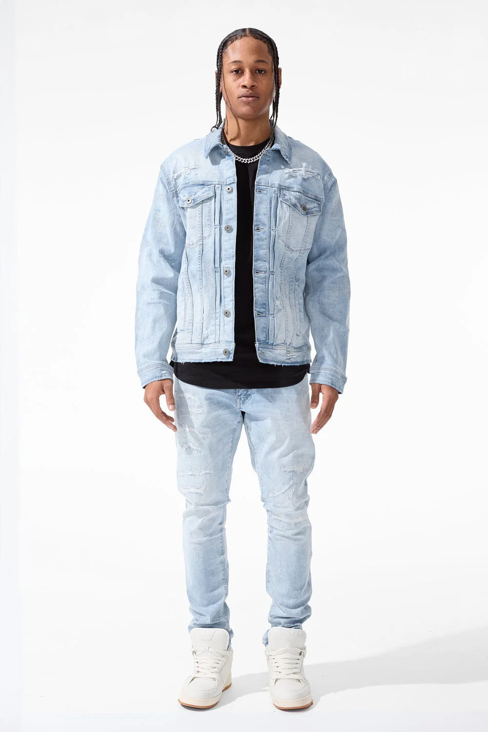 Hudson Denim Trucker Jacket - Image 19