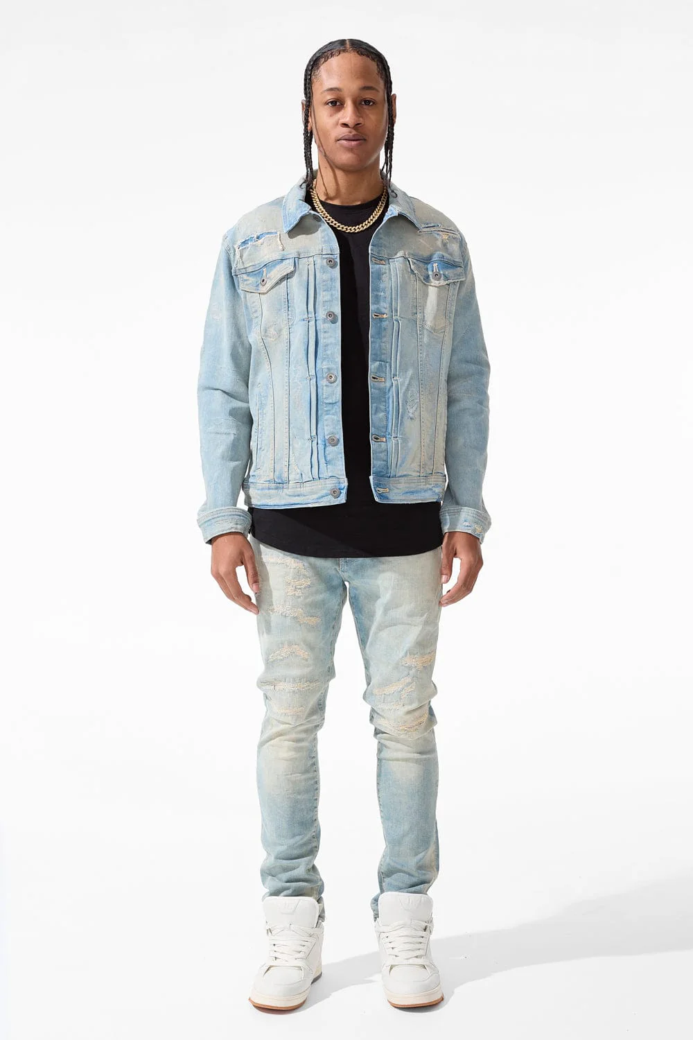 Hudson Denim Trucker Jacket - Image 7
