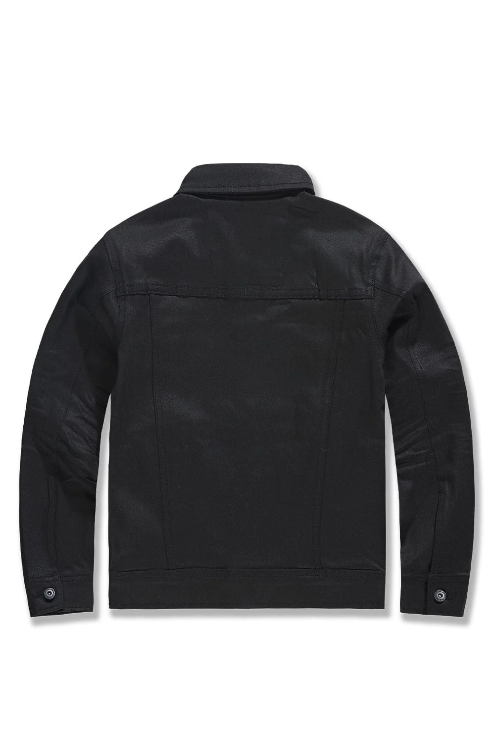 Kids Smooth Criminal Denim Trucker Jacket (Jet Black) - Image 10