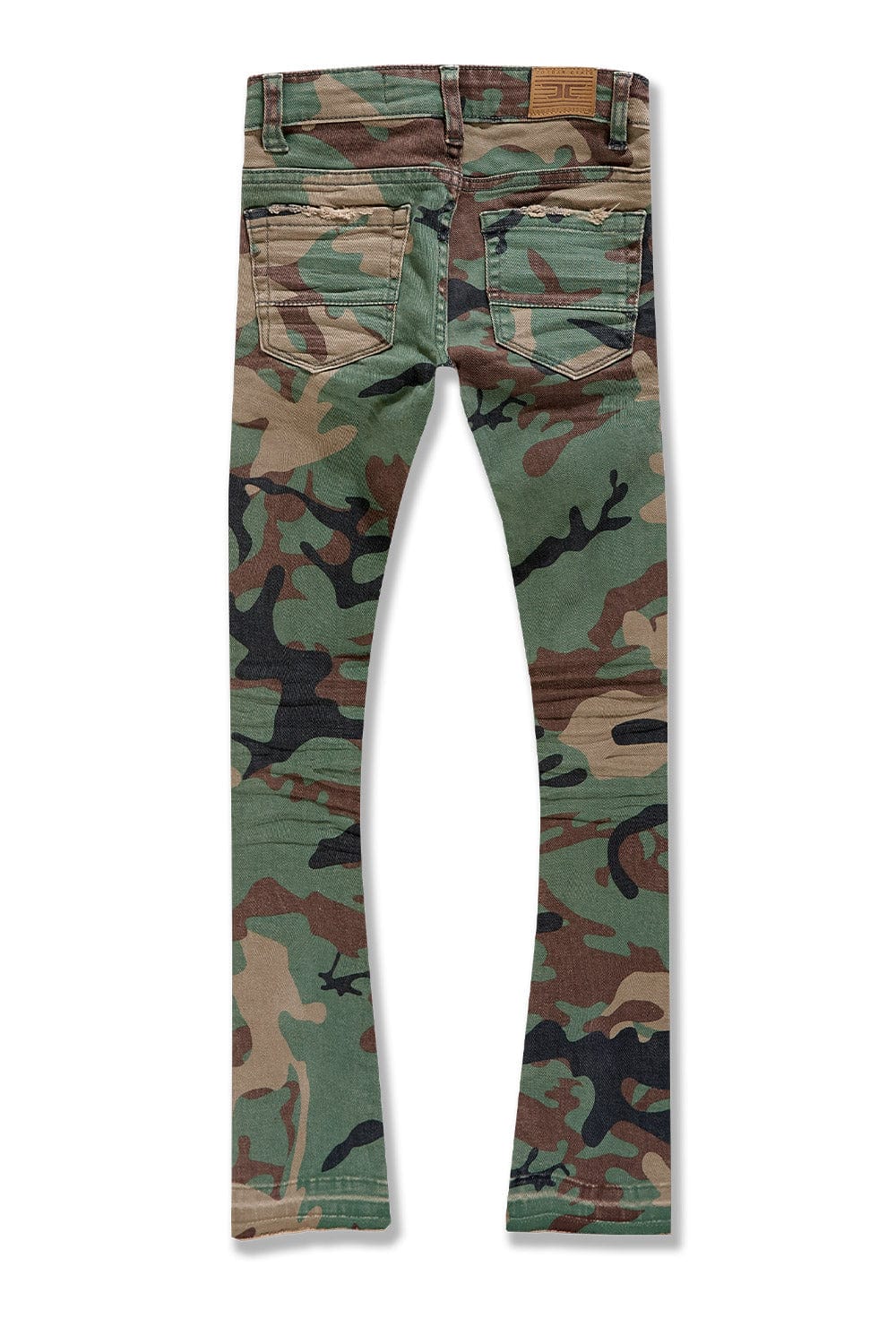 Kids Stacked Tribeca Twill Pants (Vintage Camo) - Image 9