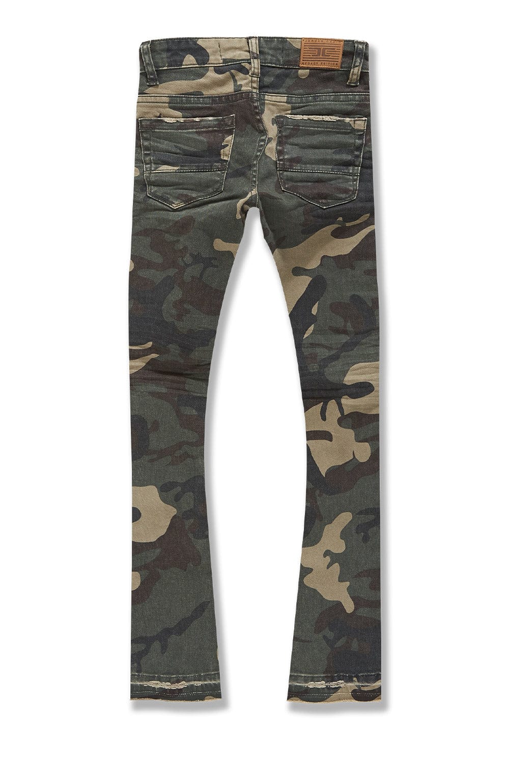 Kids Stacked Tribeca Twill Pants (Woodland) - Image 4