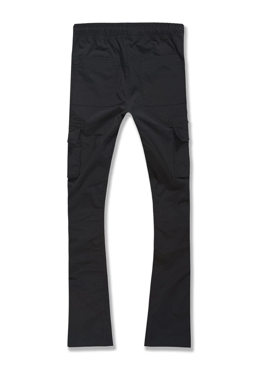 Kids Stacked Ventura Cargo Pants (Black) - Image 6