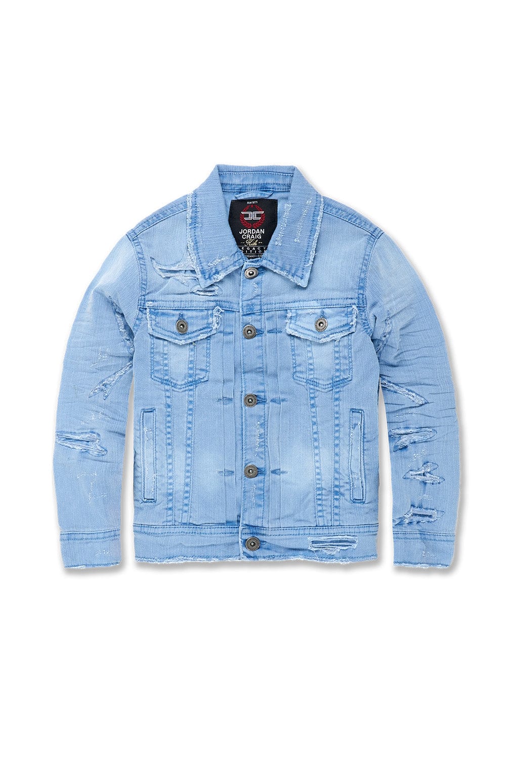 Kids Tribeca Twill Trucker Jacket (Washed Colors) - Image 3