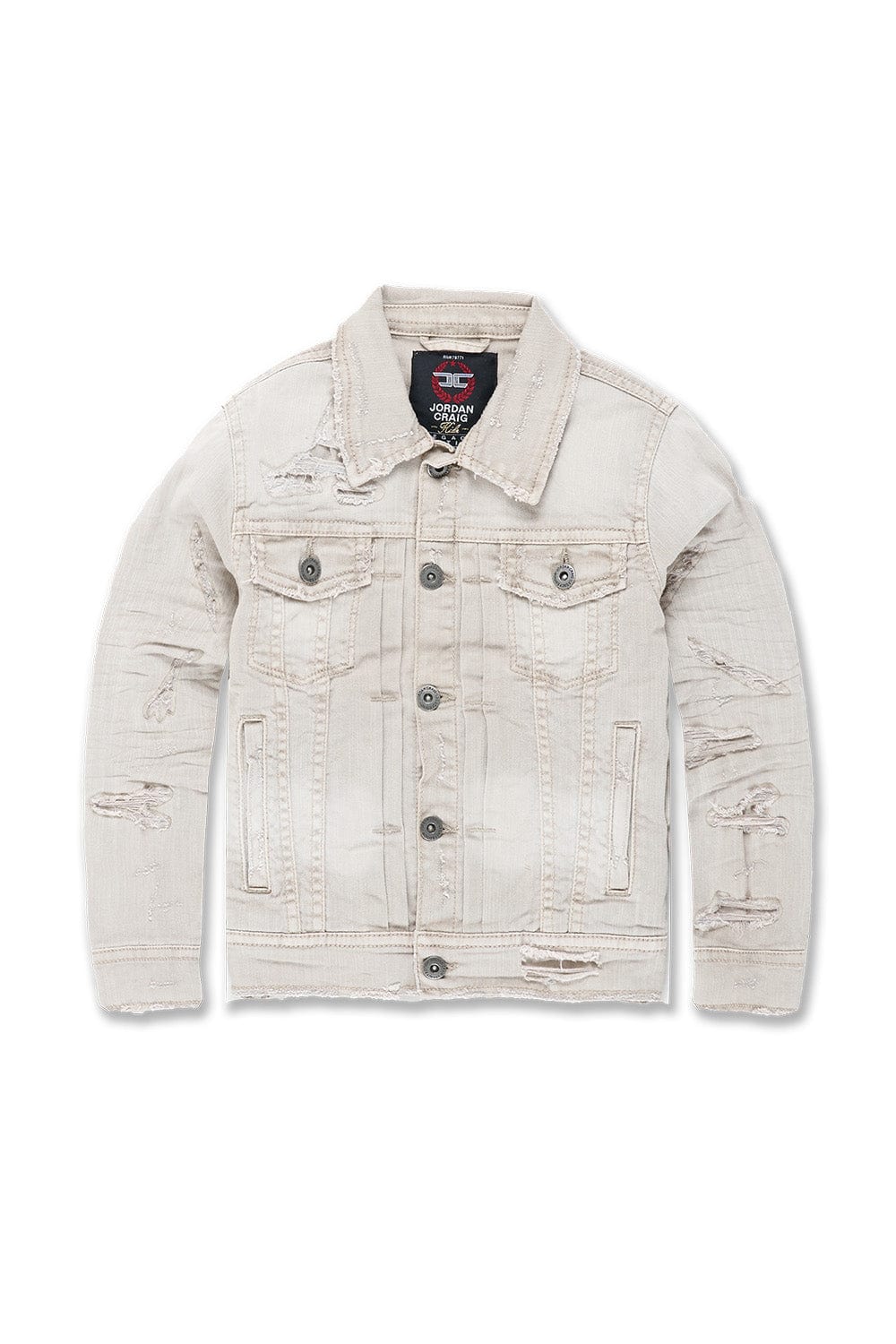 Kids Tribeca Twill Trucker Jacket (Washed Colors) - Image 5