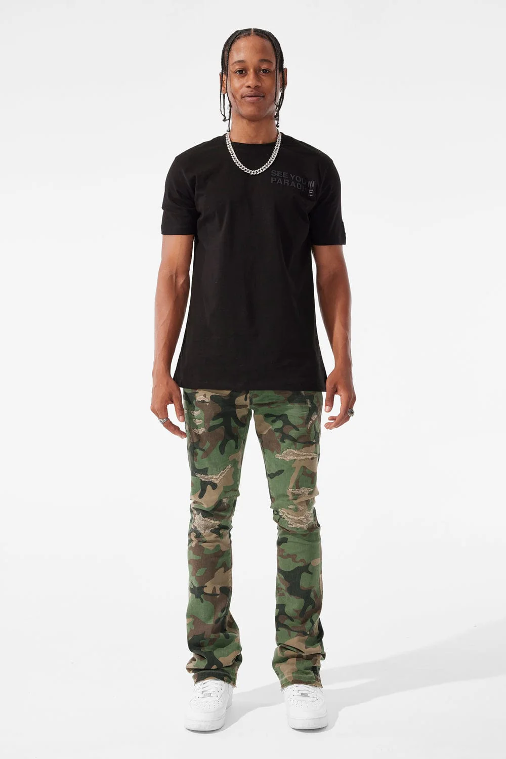 Martin Stacked - Tribeca Twill Pants (Vintage Camo) - Image 3