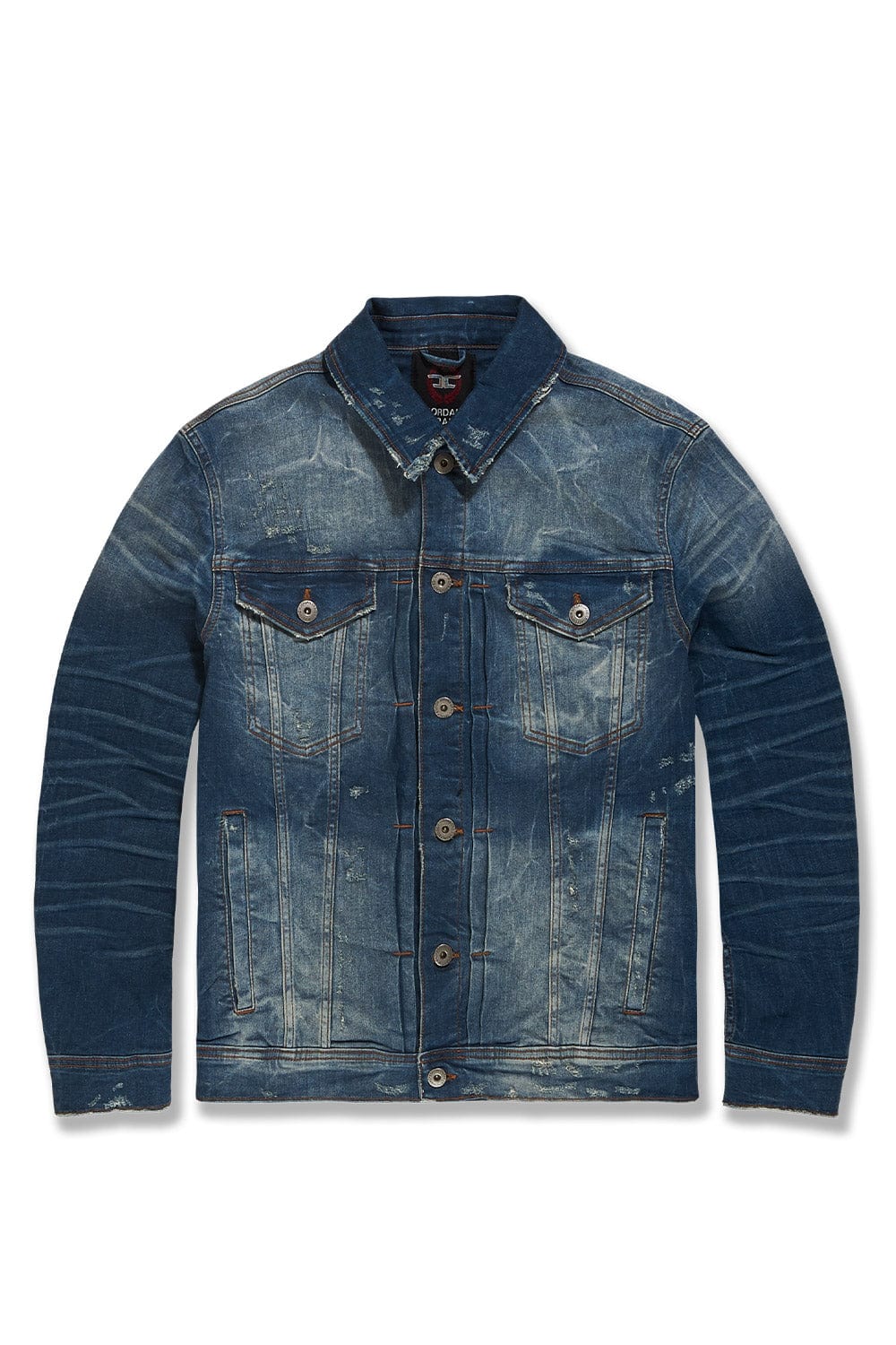 Meadowlands Denim Trucker Jacket (Azure) - Image 10