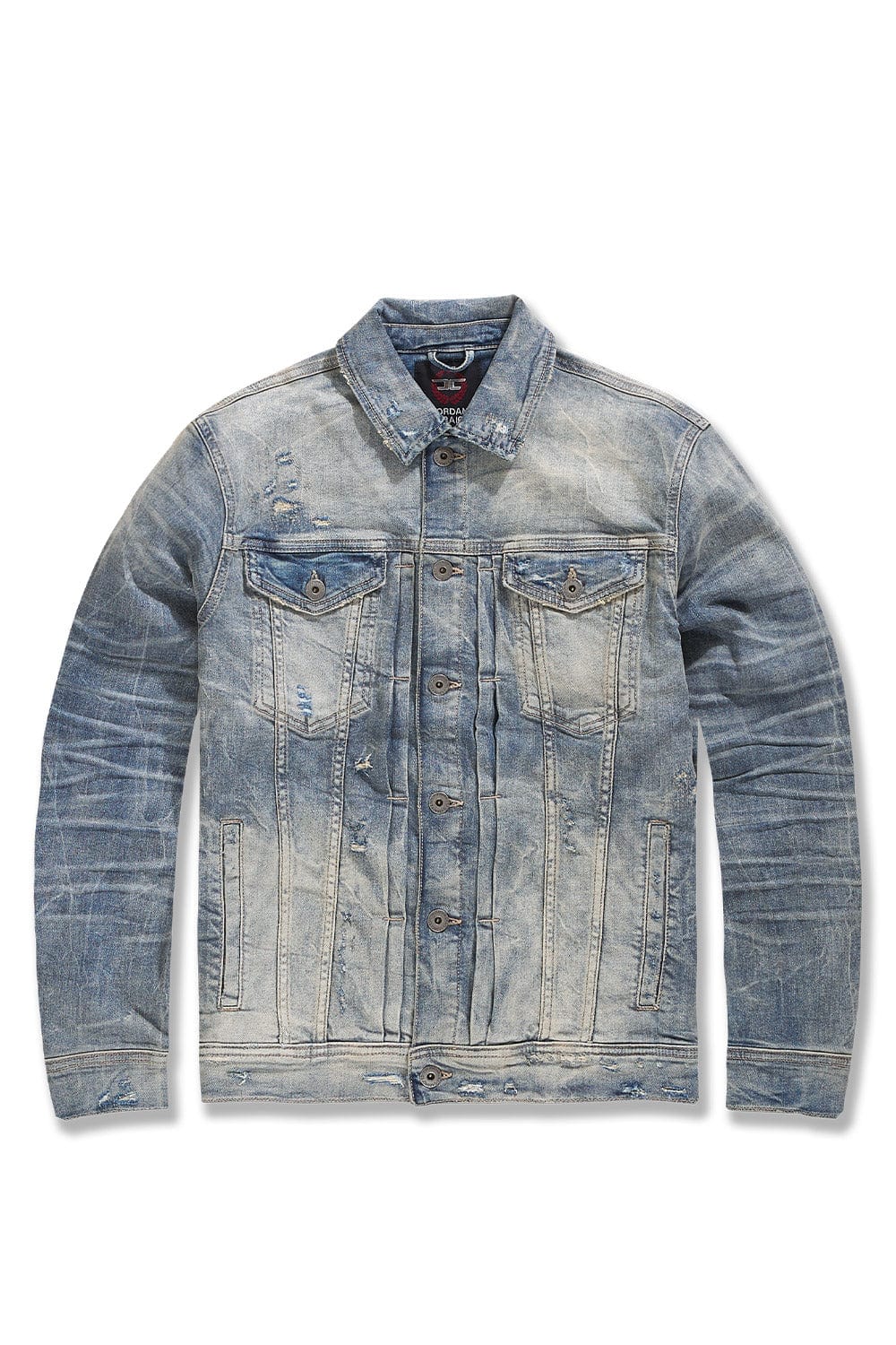 Meadowlands Denim Trucker Jacket (Azure) - Image 7