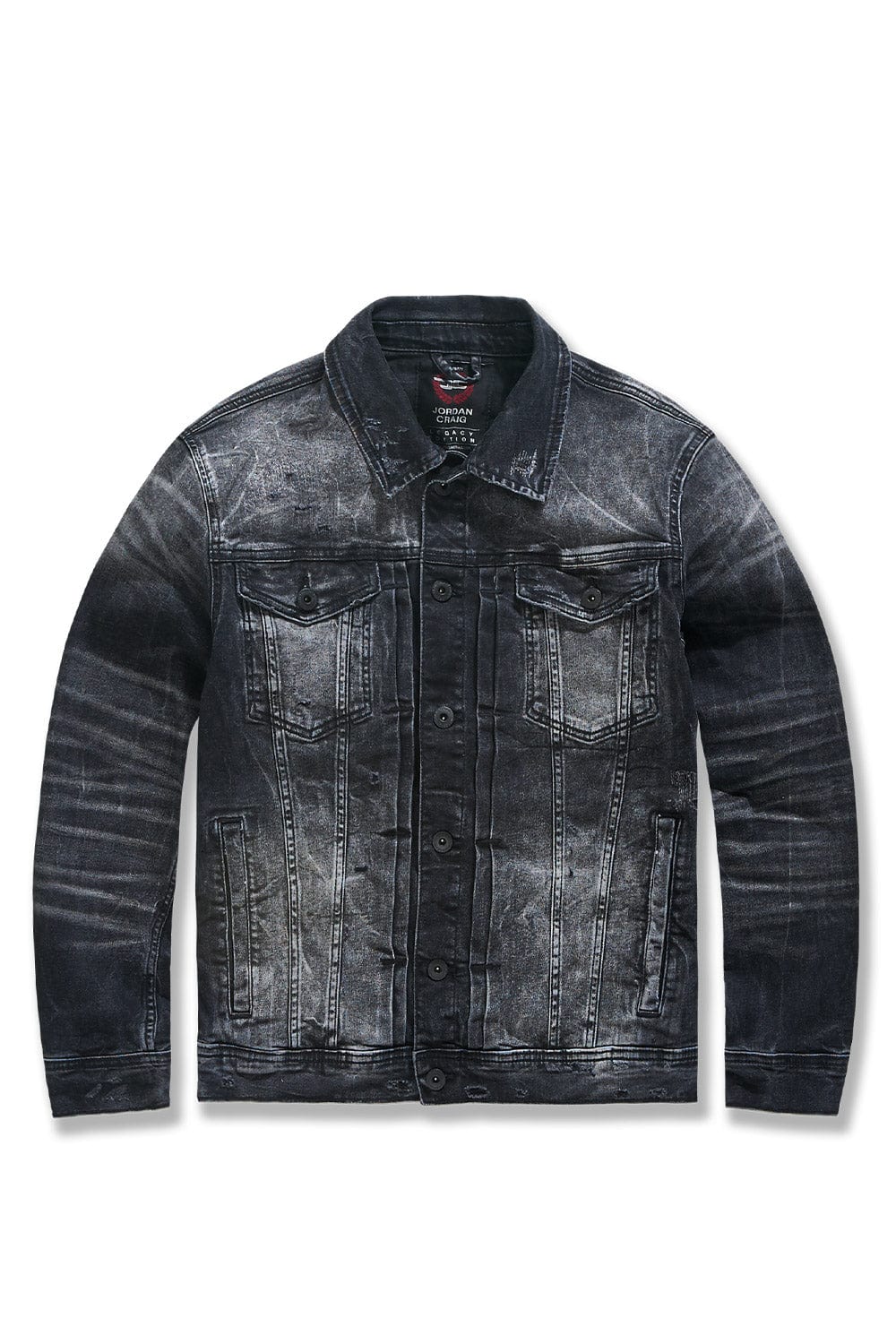 Meadowlands Denim Trucker Jacket (Monochrome) - Image 4