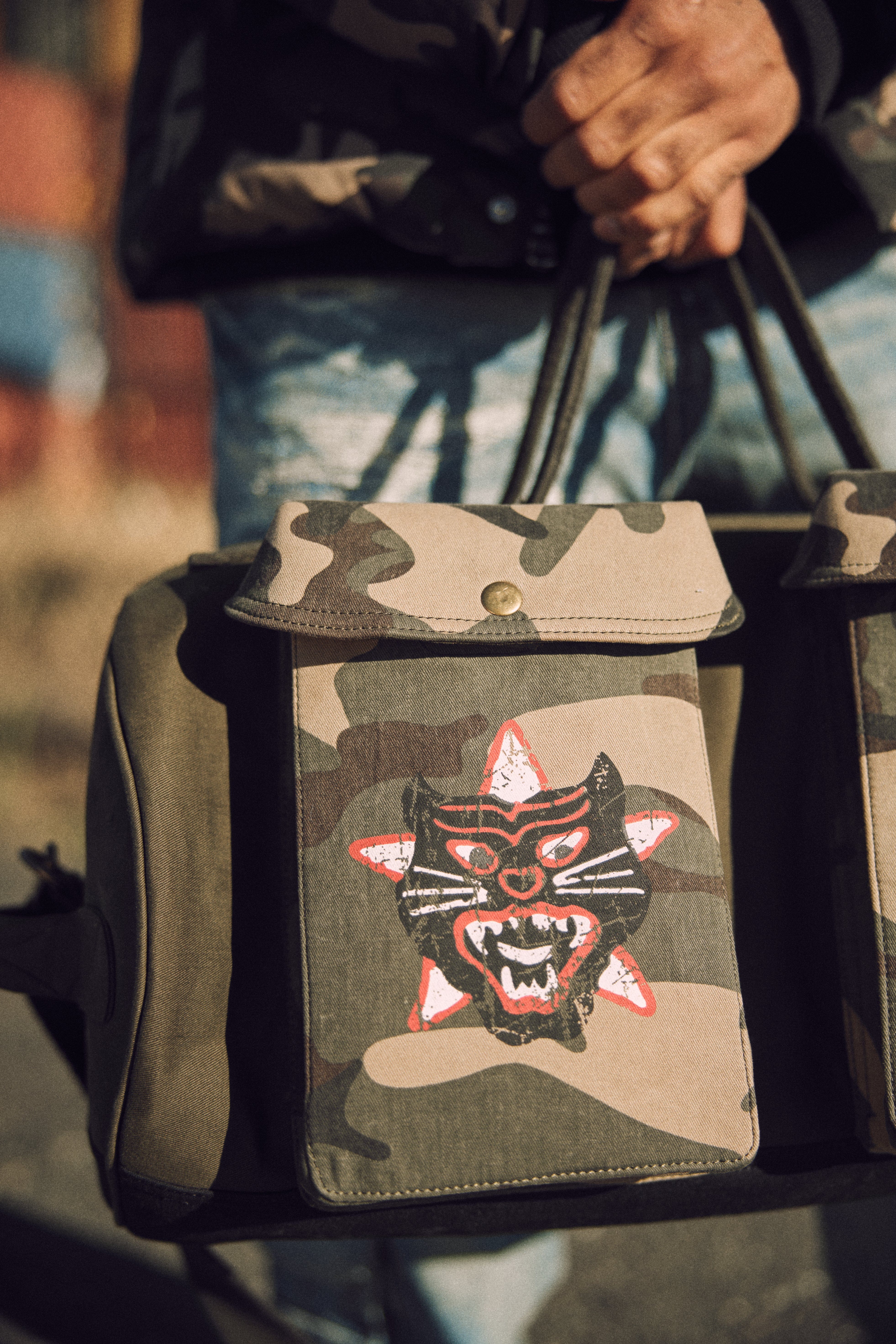 Purple Heart Duffle Bag (Woodland) - Image 13