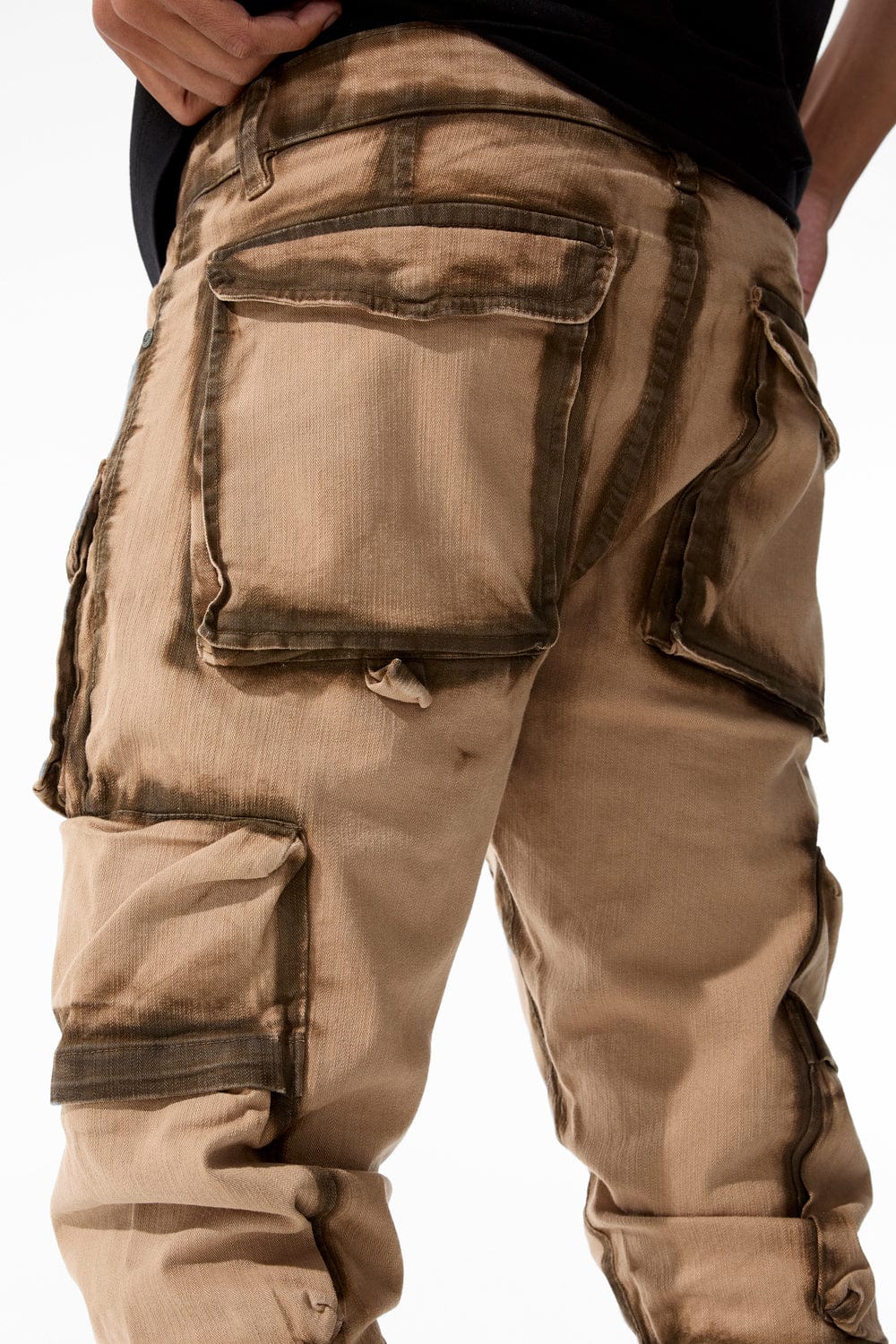 Ross - Maui Cargo Pants (Khaki) - Image 6