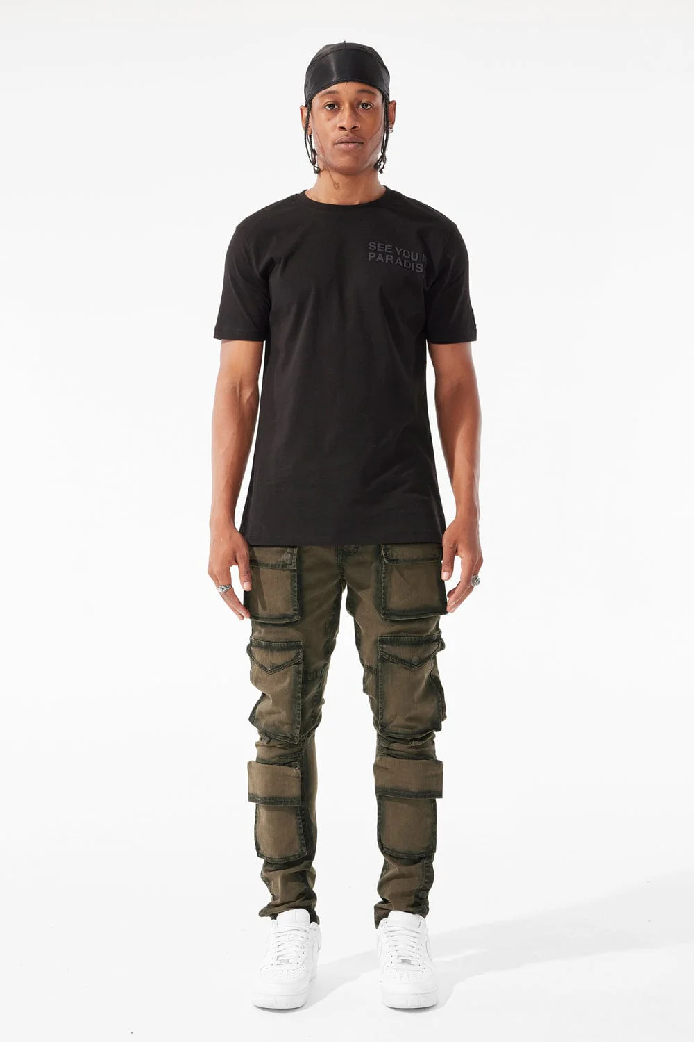 Ross - Maui Cargo Pants (Olive) - Image 3