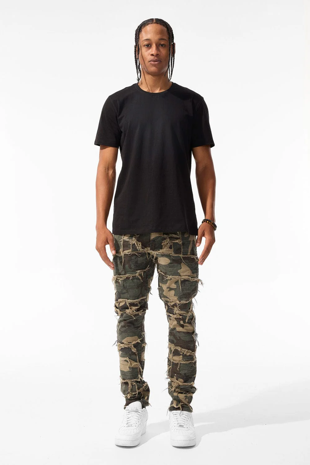 Slim Taper Fit - Bengal Denim (Woodland) - Sean Collection - Image 3