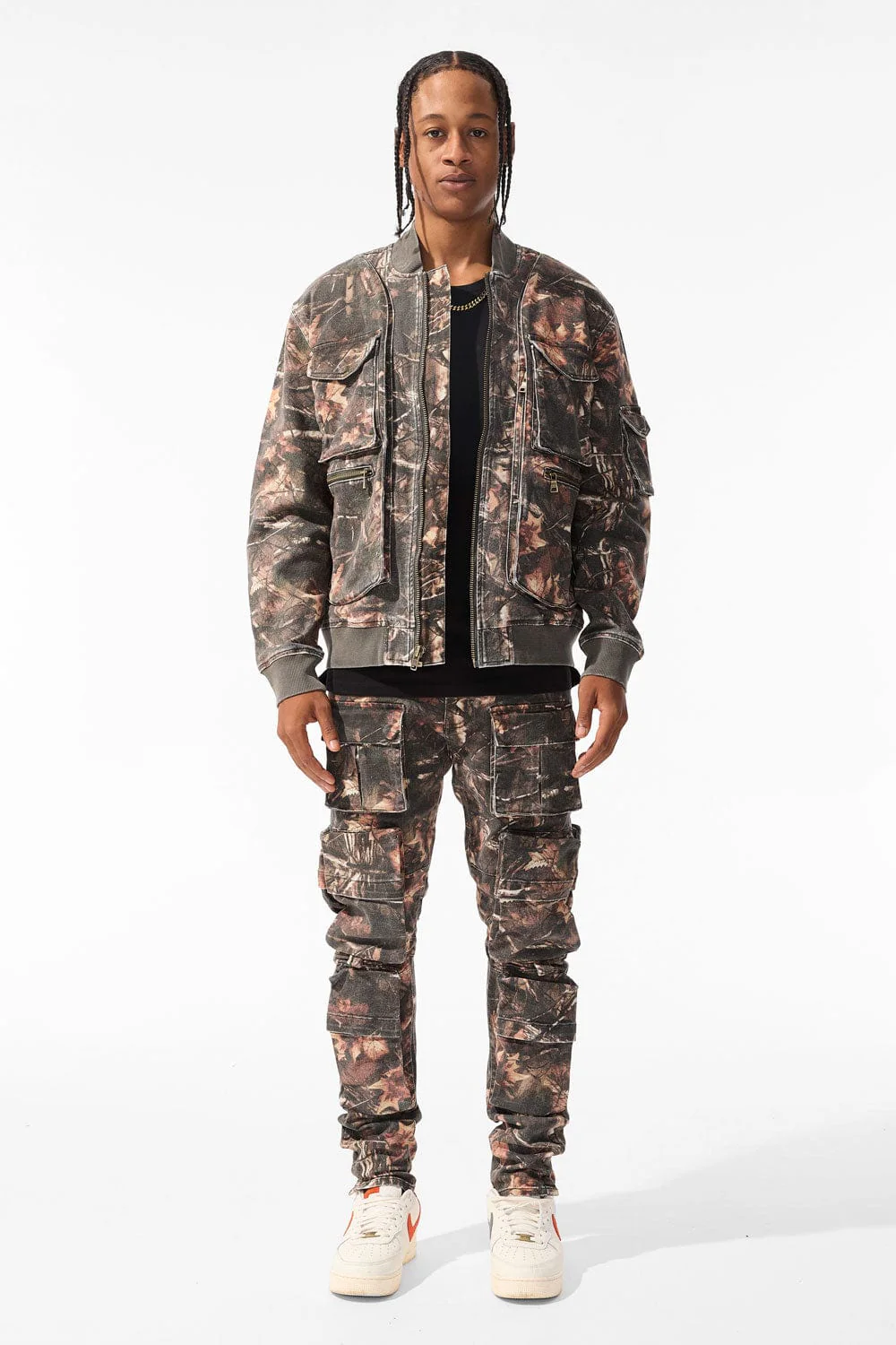 Slim Taper Fit - Camo Mercenary Denim (Timber Shade) - Sean Collection - Image 3