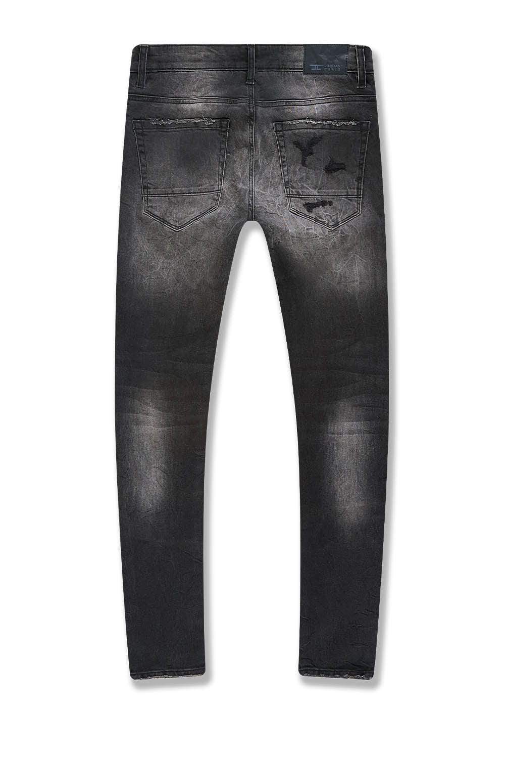 Slim Taper Fit - Elmhurst Denim (Black Shadow) - Sean Collection - Image 3