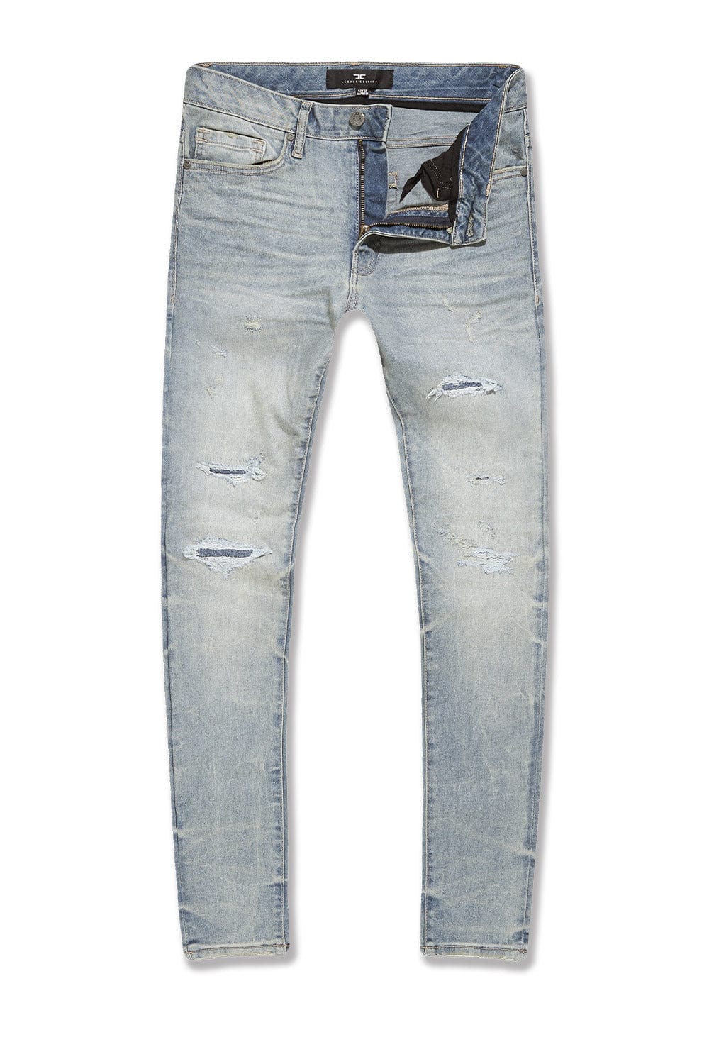 Slim Taper Fit - Meadowlands Denim (Azure) - Sean Collection - Image 10