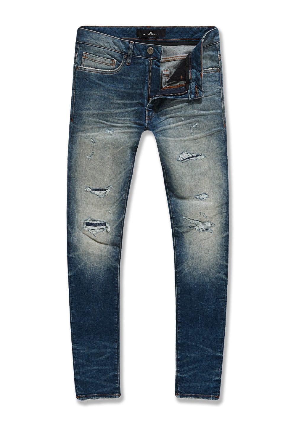 Slim Taper Fit - Meadowlands Denim (Azure) - Sean Collection - Image 14