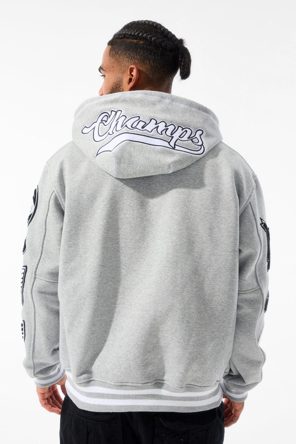 State Champs Pullover Hoodie (Heather Grey) - Image 6