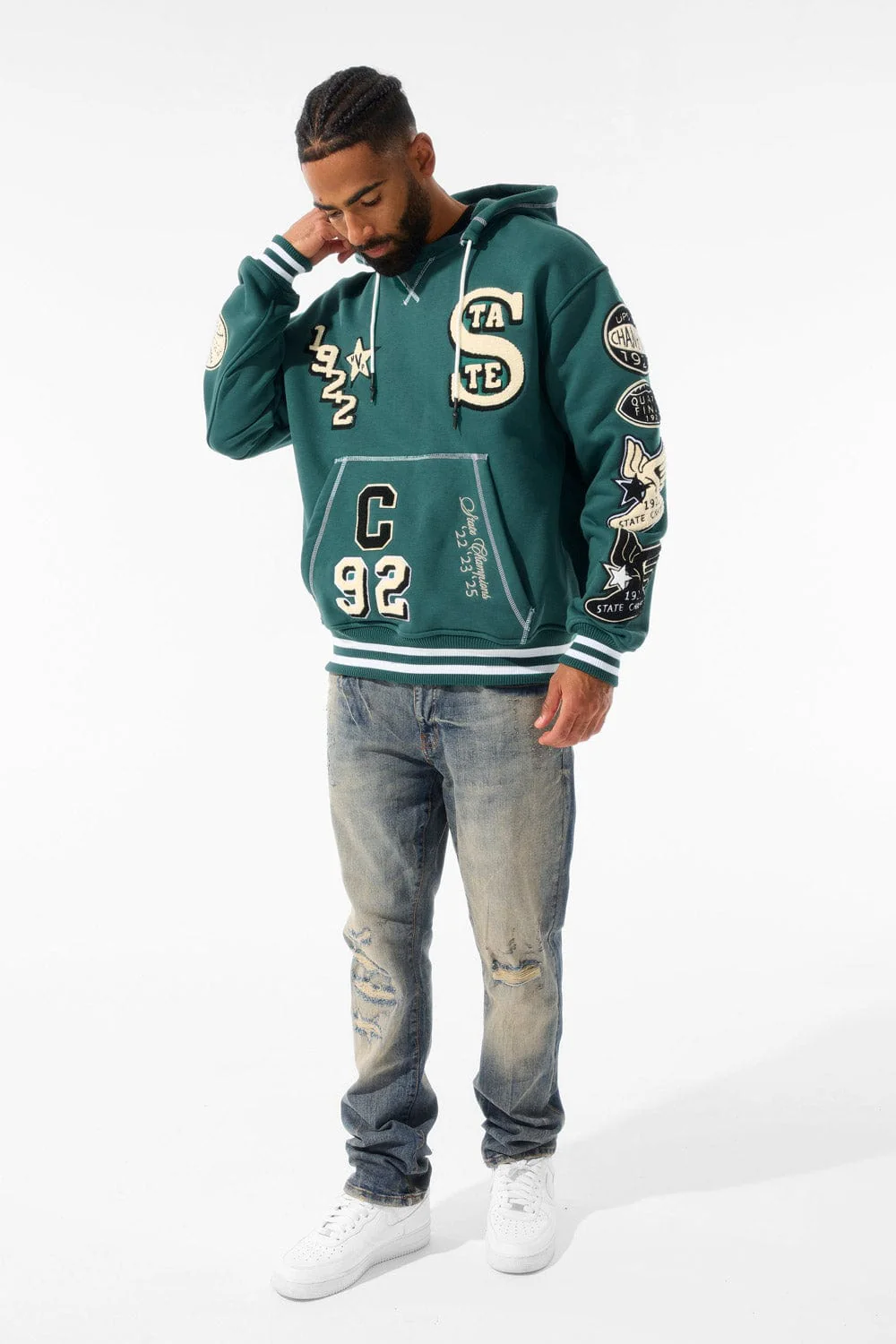 State Champs Pullover Hoodie (Kelly Forest) - Image 3