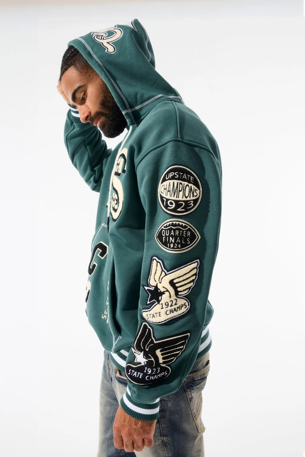 State Champs Pullover Hoodie (Kelly Forest) - Image 4