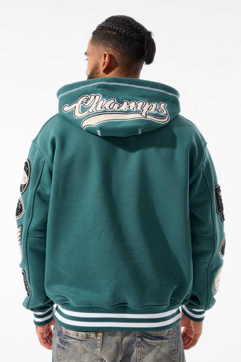 State Champs Pullover Hoodie (Kelly Forest) - Image 6
