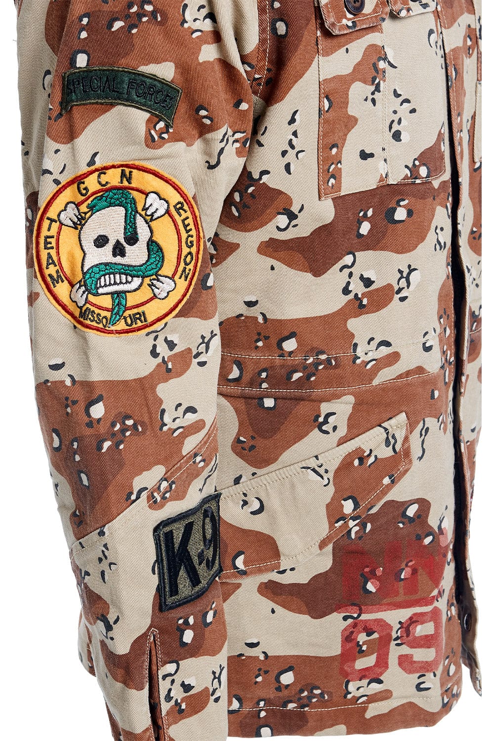 War Report Military Jacket (Desert Camo) - Image 10