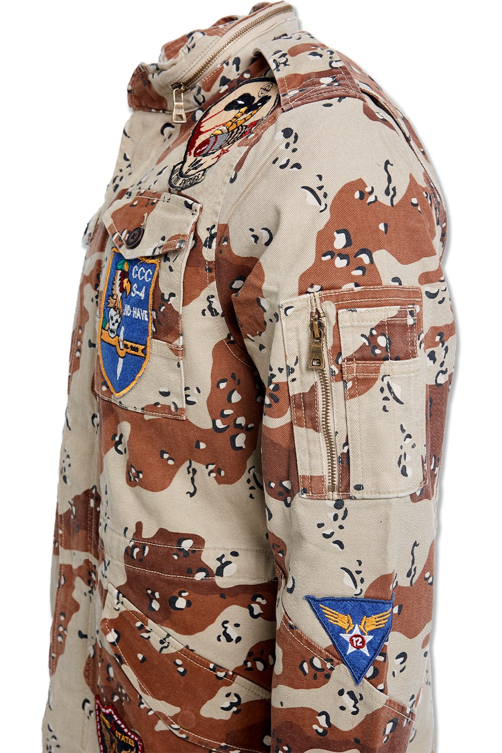War Report Military Jacket (Desert Camo) - Image 12