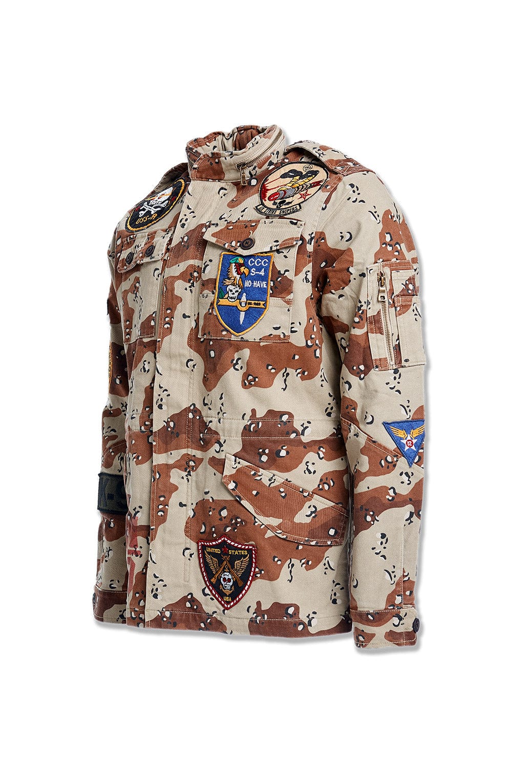 War Report Military Jacket (Desert Camo) - Image 15