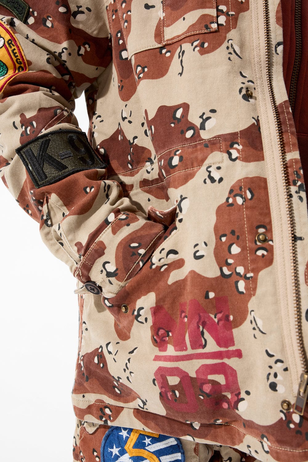 War Report Military Jacket (Desert Camo) - Image 4