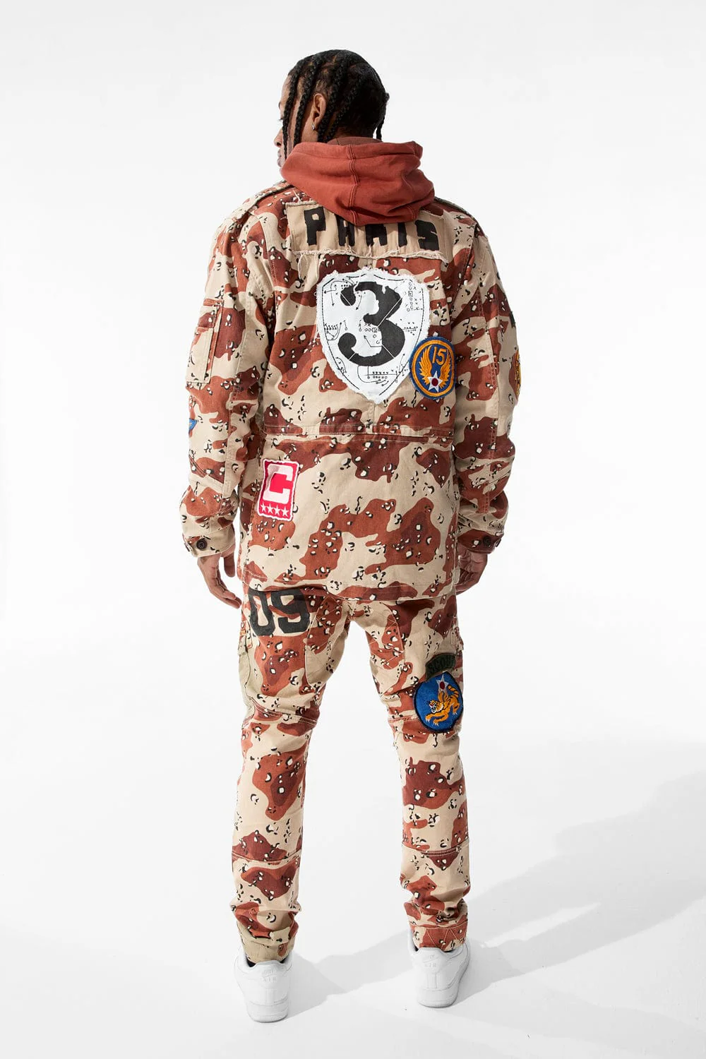 War Report Military Jacket (Desert Camo) - Image 5