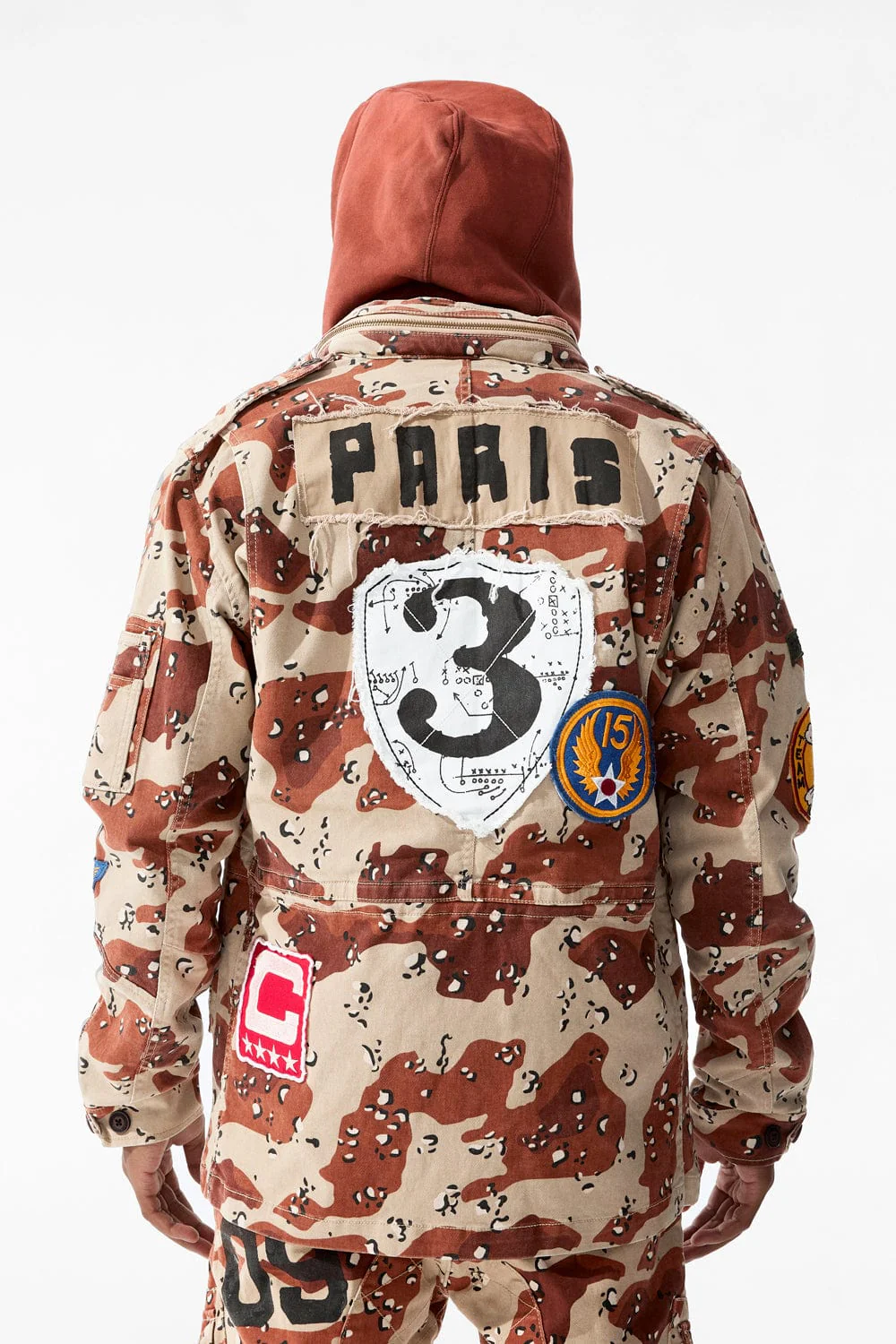 War Report Military Jacket (Desert Camo) - Image 6