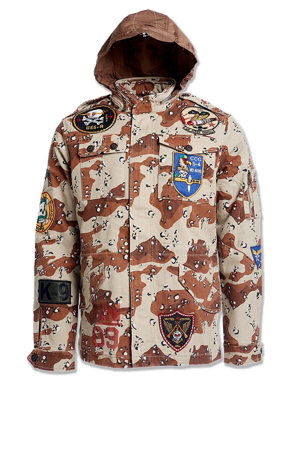 War Report Military Jacket (Desert Camo) - Image 7