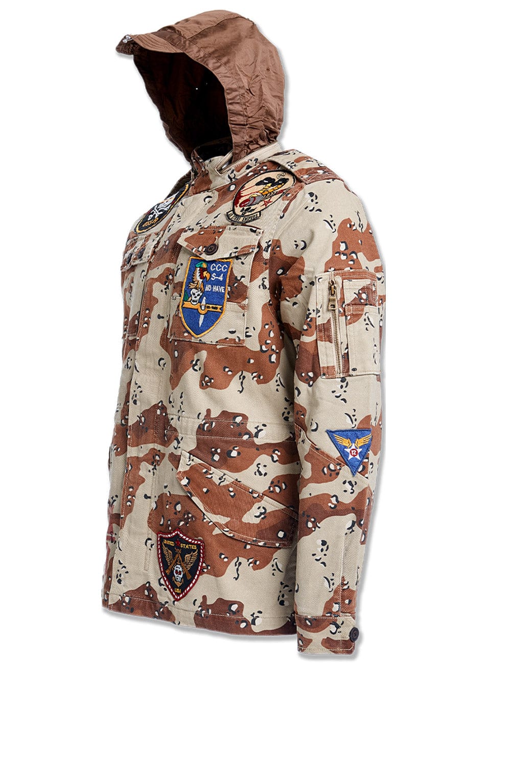 War Report Military Jacket (Desert Camo) - Image 8