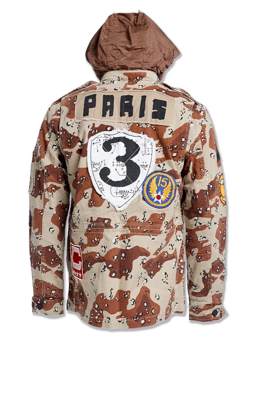 War Report Military Jacket (Desert Camo) - Image 9