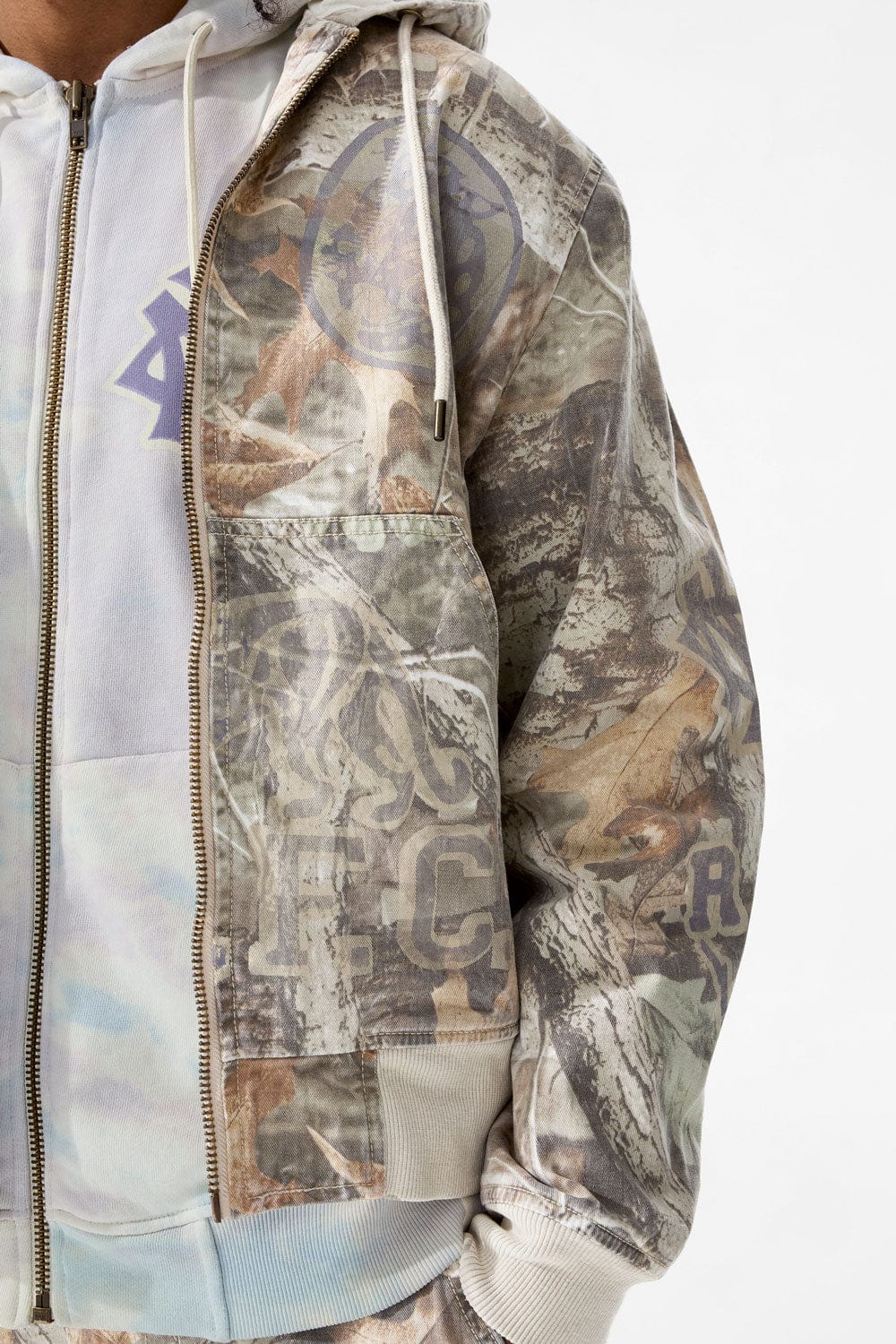 Wooster Hooded Work Jacket (Birch Mist) - Image 4